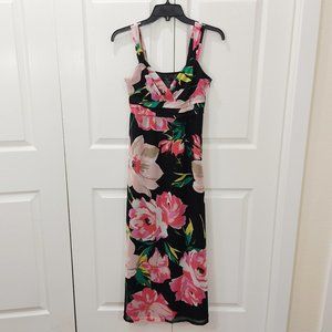 Ann Taylor Sleeveless Empire I Waist Floral Dress